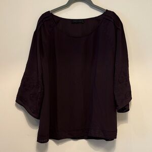 Sanctuary Deep Purple Blouse